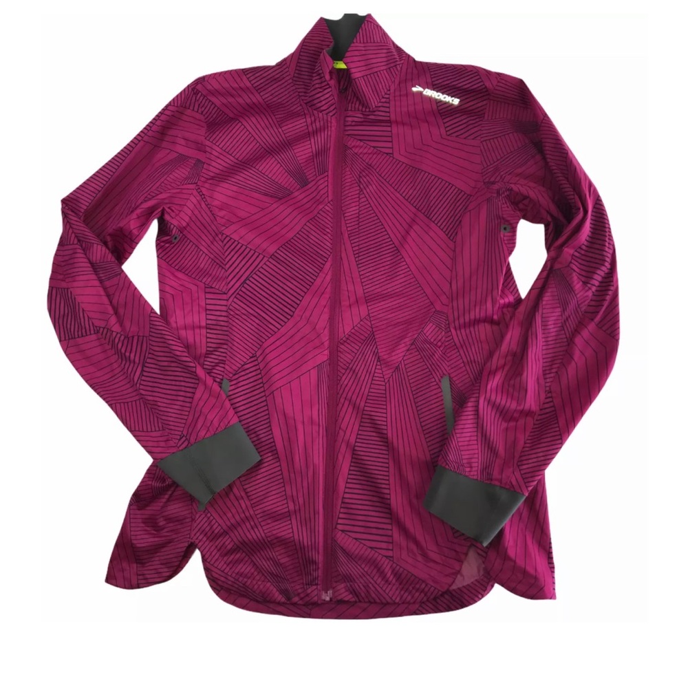 Brooks Running Currant Berry Lite Shelter Device Jacket